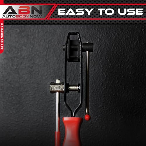ABN CV Joint Ear Clamp Banding Tool & Boot Crimp Pliers 2-Piece Kit 10mm Fuel, Cooling System, Vacuum Hose Clamping Set
