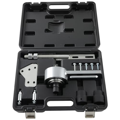 maXpeedingrods 303-1611 Engine Crankshaft Belt Pulley Removal Tool, for Ford 1.0 & 2.0 ECOBOOST Duratec Engines, with 21mm/24mm Center Socket, 1:5 Torque Multiplier
