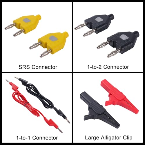 105 Piece Automotive Circuit Test Lead Kit, Multimeter Test Lead Kit, Including Upgraded Puncture Probes、Meter Hanging Kit Etc., Applicable to Automotive Electronic Circuit Fault Diagnosis - size: 105 PCS