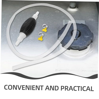 Multi-use Siphon Pump for Transfer Car and Home Hand Operated Fuel Siphon Kit Hose