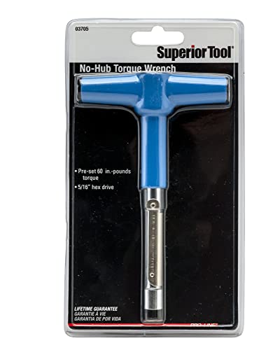 Superior Tool No Hub Torque Wrench