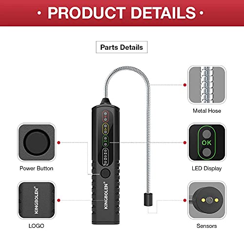 Brake Fluid Tester, Auto Brake Diagnostic Testing Tool, Hydraulic Fluid/Liquid/Oil Moisture Analyzer with 9 LED Indicators for DOT3/DOT4/DOT5.1 Brake Fluid(BF100) - color: BF100