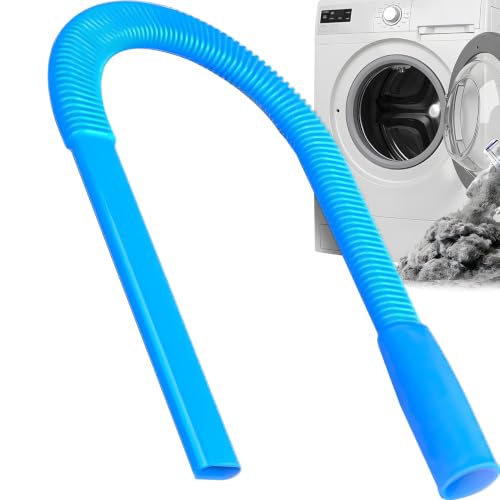 Upgraded Dryer Vent Cleaner: Universal Vacuum Hose Attachment Fits All Vacuums Cleaner, Deep Cleaning Tools for Clogged Ducts & Lint Removal - color: Blue(Hose Only)