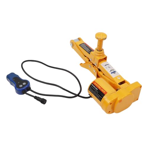 Electric Car Jack Kit, Portable Scissor Lift, Powerful 12V for SUV Truck Tires, Steel