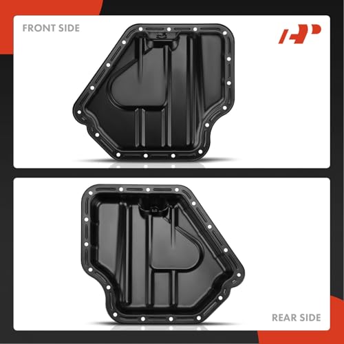 A-Premium Lower Engine Oil Pan Sump with Drain Plug, Compatible with Dodge Grand Caravan 2011-2020, Journey 2011-2019, Avenger 2011-2014 & Chrysler Town & Country, 200 & Ram C/V, Only Fit 3.6L | Compatible with Dodge Grand Caravan 2011-2020, Journey 2011-