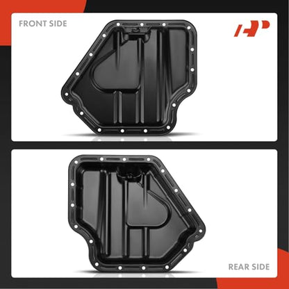 A-Premium Lower Engine Oil Pan Sump with Drain Plug, Compatible with Dodge Grand Caravan 2011-2020, Journey 2011-2019, Avenger 2011-2014 & Chrysler Town & Country, 200 & Ram C/V, Only Fit 3.6L | Compatible with Dodge Grand Caravan 2011-2020, Journey 2011-