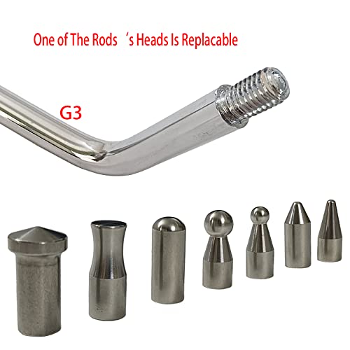 CYGOODS 22 Pcs Car Dent Repair Rods, Hard Spring Steel Dent Rods, Dent Repair Tools, Professional Hail Dent Removal Tool for Minor Dents, Door Dings,Hail Damage,Linear Dent and Large Dent