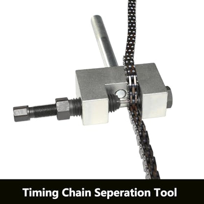 Engine Timing Chain Removal Installer Breaker Assembly Tools Kit Riveting Tool Double Camshaft Disassembler Compitable with Mercedes Benz M271 M272 M273 M276 Chrysler Replacemen for Jeep 602589003900