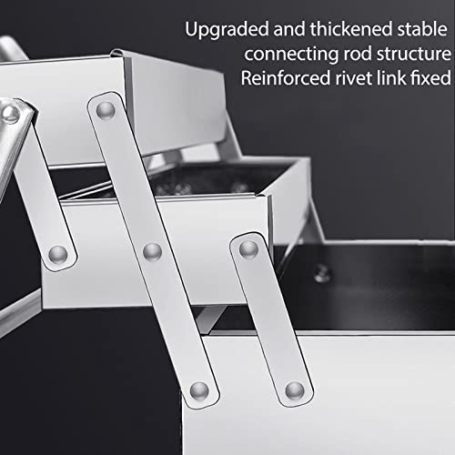 Dioche Metal Cantilever Tool Box – 3-Layer Folding Stainless Steel Auto Maintenance Organizer, 5-Tray Portable Pit Toolbox (460) - size: 460