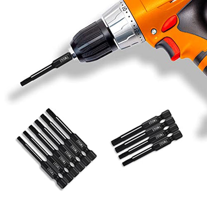 Narwhal 8 Point Star Bit Set for Trailers (24 Pack Double Square - CR-MO Steel) 8 Point Torx Bits in The Following Sizes #1 x6, #2 x12, and #3 x6 for Trailers, RVs, and More - style: Double Square