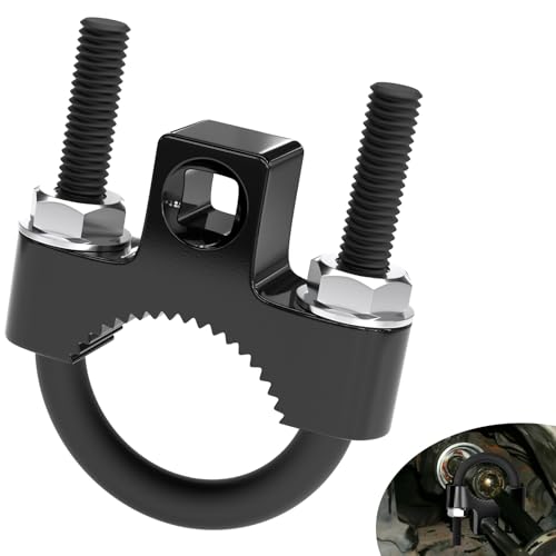Inner Tie Rod Removal Tool, Tie Rod Puller with Non-Slip Teeth, 3/8'' Universal Low Profile Tool for Car Chassis Rocker Removal And Installation, U-Wrench Repair Mechanic Tools for Most Vehicles