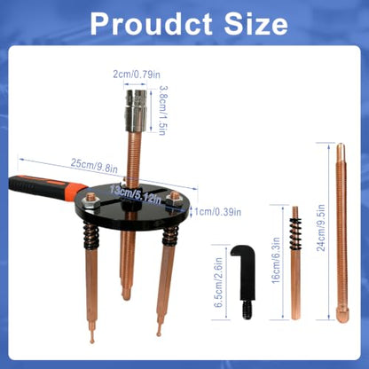 55-in-1 Bearing Puller Set, Heavy-Duty Blind Hole Puller Kit | Wheel Bearing Removal Tool, Internal External Bearing Separator Tool, Upgraded Blind Hole Puller Kit for Automotive