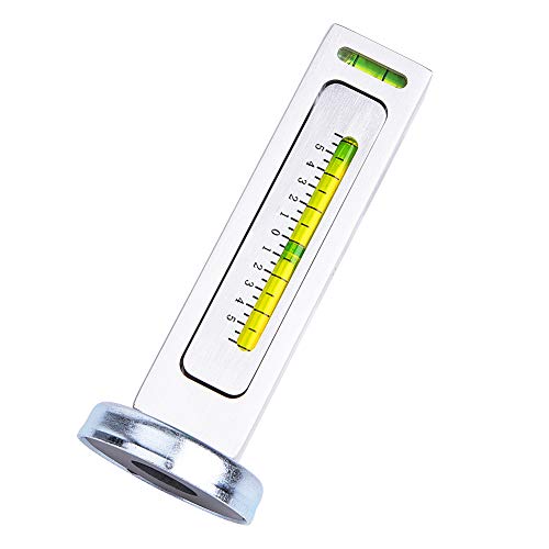 Adjustable Car Magnetic Gauge Tool, Wheel Alignment Truck Tool, Caster Pillar, for Measure the Camber Caster Angle of the Brake Disc