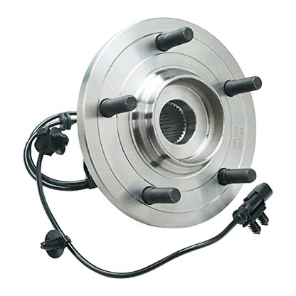 Detroit Axle - Rear 2pc Wheel Bearing Hubs for 2007-2008 Chrysler Pacifica, 2 Wheel Bearing and Hubs Assembly Replacement - style: 512330 x2/Pair