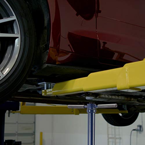TCE TCE40753 Torin Steel Under Hoist Jack Stand: 3/4 Ton (1,500 lb) Capacity, Blue - style: Under Hoist Jack Stand