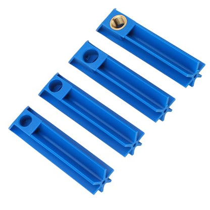 4PCS Fuel Injector Nozzle Flush Cleaner Adapter Universal Cleaning Tool Kit Set for Car Motorcycle