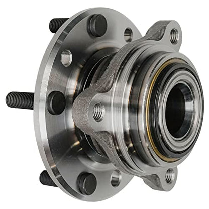 Detroit Axle - Pair Rear Wheel Bearing Hubs for 1984-1996 Chevy Corvette 1984 1985 1986 Excalibur Phaeton 2 Wheel Bearing Hubs Assembly Replacement - style: 513013R x2/Pair