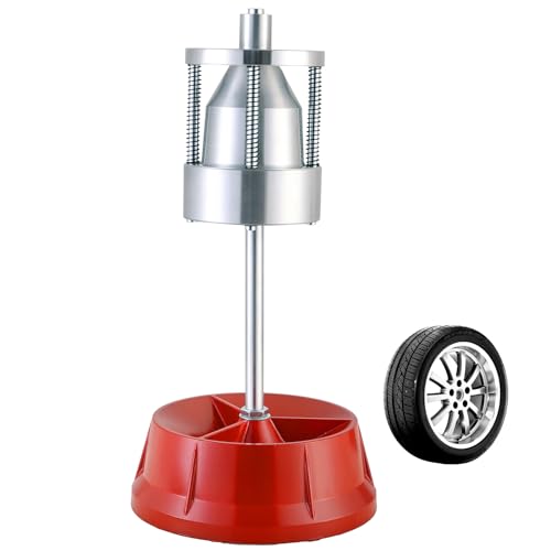 Portable Wheel Balancer with Heavy Duty Hubs | Tire Balancer Machine with Bubble Level, Tire Changer, Rim Balancing Machine, for Car and Light Truck