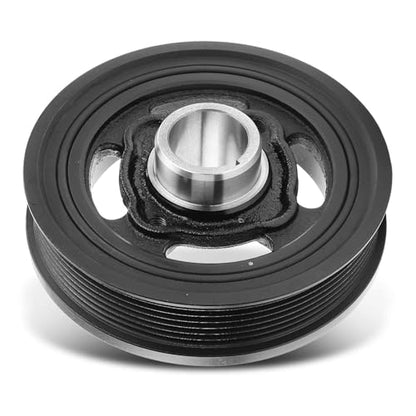 A-Premium Engine Harmonic Balancer Crankshaft Pulley Compatible with Toyota Tacoma 05-15, Tundra 05-14, 4Runner 03-20, FJ Cruiser 07-14 & Lexus GS300 2006, IS250 06-15, DOHC V6 2.5L 3.0L 4.0L