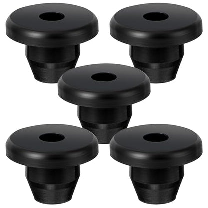 5Pcs Oil Plug Fit Hole of 5/16" Rubber Hydraulic Jack Oil Plugs Universal Jack Replacement Accessories Hydraulic Filler Bung for Oil Reservoir Filler Hole Jack Accessories