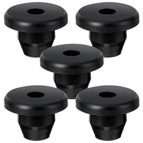 5Pcs Oil Plug Fit Hole of 5/16" Rubber Hydraulic Jack Oil Plugs Universal Jack Replacement Accessories Hydraulic Filler Bung for Oil Reservoir Filler Hole Jack Accessories