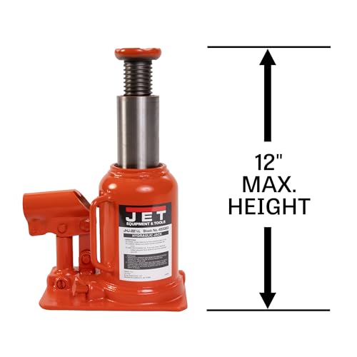 JET 22.5-Ton Low-Profile Hydraulic Bottle Jack w/ Handle (JHJ-22-1/2L) - size: 22-1/2 Ton