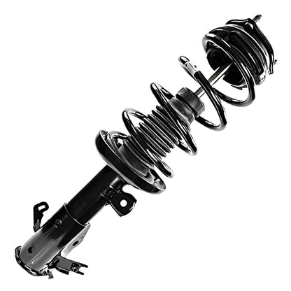 Detroit Axle - 4pc Struts Shocks for 2012-2015 Honda Civic, 2 Rear Shock Absorbers Assembly 2 Front Struts & Coil Spring 2013 2014 Replacement Suspension Kit - size: 4AQ47347/ strut shock kit