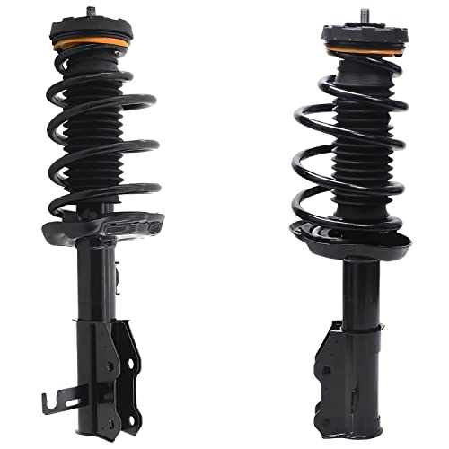 Detroit Axle - Front Struts w/Coil Springs Rear Shock Absorbers Replacement for 2011-2016 Buick LaCrosse FWD 2.4L - size: 4AQ47278/Shock Kit