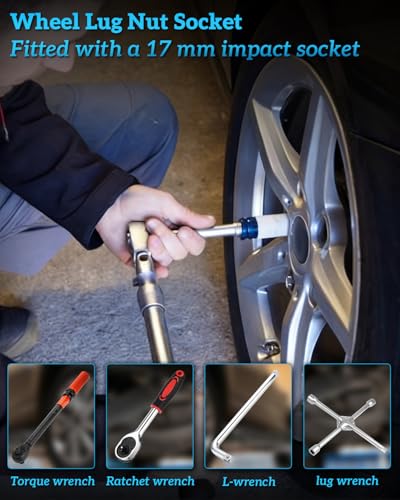 Wheel Lock Removal Kit Compatible with BMW,21Pieces Wheel Lock Key | Wheel Lock key Master Set for Removing Locking Lug Nuts and Anti-Theft Wheel Nuts