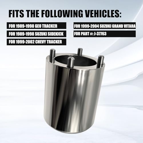 Axle Nut Socket, Spindle Nut Socket 1/2 in Drive, Axle Nut Tool J-37763 for Geo Tracker for Suzuki Sidekick 1989-1998 for Chevy Tracker 1999-2002 for Grand Vitara 1999-2004 Remover Installer