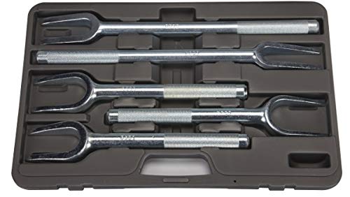 OTC 6299 Separator Set - 5 Piece; Includes Five Popular "Pickle Forks" and Storage Case - Use to Remove Shock Linkage, Tie Rods, Ball Joints, and More on Many Cars, Light Trucks/SUVs, and Vans | Use to Remove Shock Linkage, Tie Rods, Ball Joints, and More