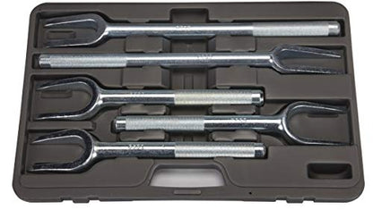 OTC 6299 Separator Set - 5 Piece; Includes Five Popular "Pickle Forks" and Storage Case - Use to Remove Shock Linkage, Tie Rods, Ball Joints, and More on Many Cars, Light Trucks/SUVs, and Vans | Use to Remove Shock Linkage, Tie Rods, Ball Joints, and More