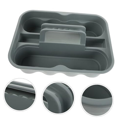 Shower Tote Cleaning Basket Plastic Cleaning Supplies Tool Tote Storage Organizer Basket for Auto Detailing