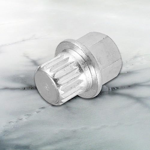 X AUTOHAUX ABC7/19PT Wheel Lock Lug Nut Anti Theft Wheel Lock Nut Screw Removal Key for VW for Audi - size: 7/19PT