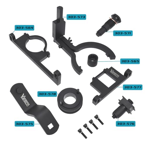 Camshaft Timing Tool Kit Compatible with Ford Land Rover Explorer | Compatible with Mustang Ranger Mercury Mountaineer L3 Mazda 4.0L V6 4015CC SOHC V6, with Carrying Case & Gloves