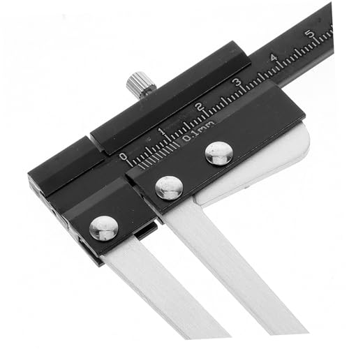 Tire Tread Ruler Tire Depth Gauge Tool for Brake Pad Depth Disc Brake Rotor Gauge