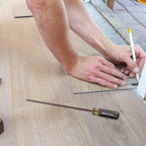 DOITOOL 2Pcs Magnetic Screwdriver Set 15.35In Long Dual Purpose and Flathead Slotted Cross Word Ratchet Manual Hand Tools for Home Maintenance