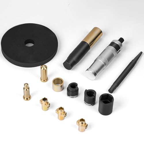 DAYUAN Master Locking Wheel Nut Remover, Wheel Lug Nut Removal Tool | Wheel Lug Nut Removal Tool Set, Removes Rounded & Locking Lug Nuts, Cr-Mo Steel, Reverse Spiral Design