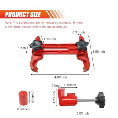 Car Dual Camshaft Locking Tool, Cam Engine Sprocket Gear Locking Clamp Kit, Anti-Slip Timing Cam Gear Locking Tool, Universal Cam Bearing Tool Accessories for Car Gasoline or Diesel Generators