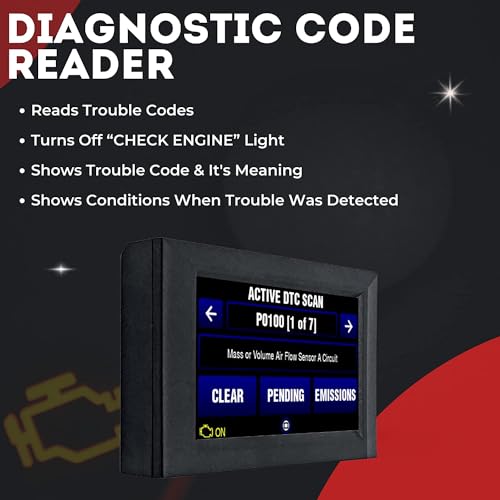 ScanGauge 3 Touch Screen OBD2 Scanner, Digital Gauges & Trip Computer SG3 | Digital Gauges, WiFi Updates, SG3