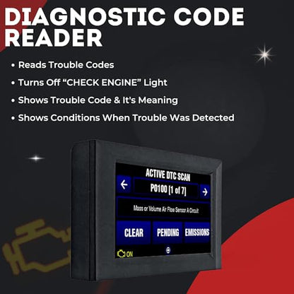 ScanGauge 3 Touch Screen OBD2 Scanner, Digital Gauges & Trip Computer SG3 | Digital Gauges, WiFi Updates, SG3