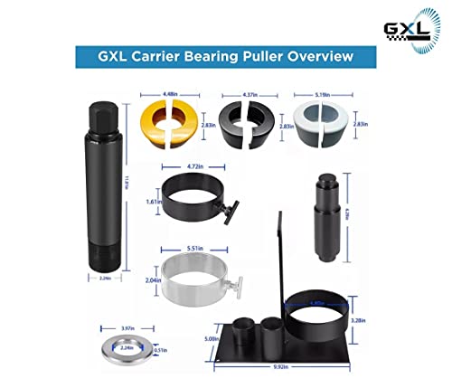 GXL Carrier & Pinion Bearing Puller Dana 30, 40, 60, 70, 80, Ford 10.25 Clamshell Design
