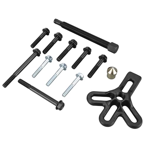 Performance Tool W160 Harmonic Balancer Puller Kit for 4in. Hubs - SAE & Metric Bolts Included - style: Harmonic Balancer Puller