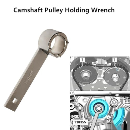 EA888 1.8 2.0 TSi TFSi Engine Camshaft Crankshaft Timing Tool with Camshaft Sliding Pieces Spacer Tool Compatible with VW Audi 2.0T T40191 T10352 T10368 T10354 T10060A T40011 T40098 T40267 T40271 - size: 28PC Large Kit