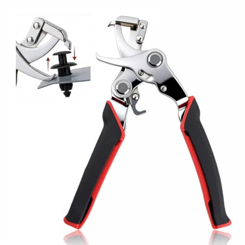 2026 New Car Clip Pliers and Disassembly Tools,Stainless Steel Spring Loaded Clip Removal Pliers,Universal Clips Removal Tool for Car Interior Panel Bumper Door Clips Rivets