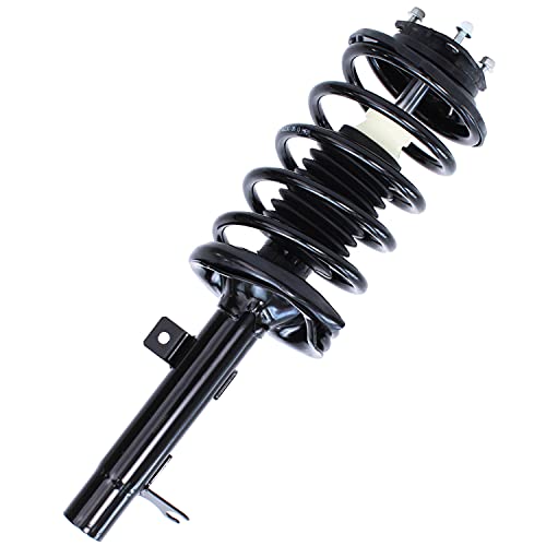 Detroit Axle - Front Struts for Ford Focus 2000 2001 2002 2003 2004 2005, Struts w/Coil Spring Assembly Quick Install Ready Shocks Replacement Suspension - size: 171504_171505/PAIR
