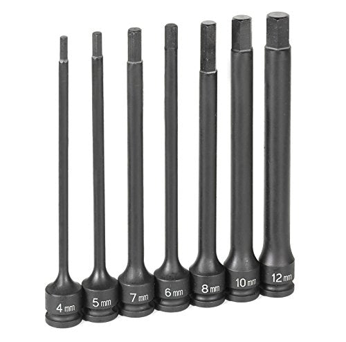 Grey Pneumatic GRE1267MH 3/8" Drive 6" Length Metric Hex Driver Set