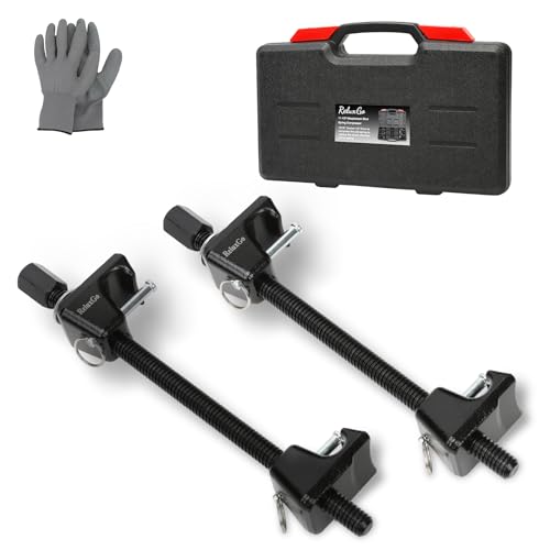 ReluxGo Macpherson Strut Spring Compressor Tool, 2PCS Heavy-Duty Coil Spring Compressor Automotive with Locking Pins 13/16" Socket 1/2" Drive to Compress The Coil Spring - size: 2PCS Spring Compressor Set