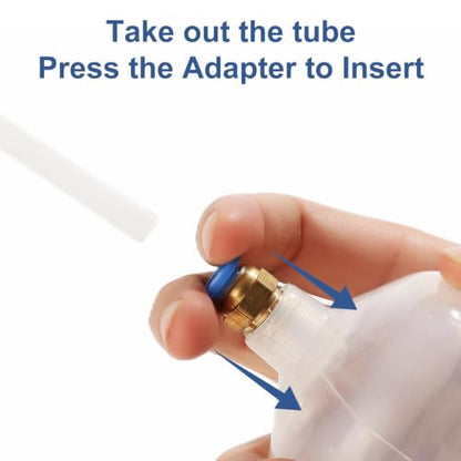 Fluid Extractor & Manual Automotive Fluid Extractor Pump Oil Syringe | with Suction Hose and Extension Tubes for Efficient Oil Change, Fuel Transfer Fluid Syringe (500ml Air Valve) - size: 500ml Air Valve
