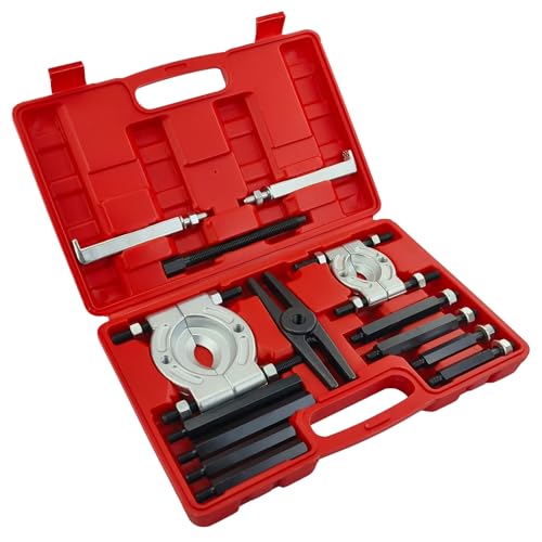 Remove Bearings Kit 5 ton Capacity Bearing Separator Puller Set 2" & 3" Jaw Bearing Splitter Remover Tool Kit
